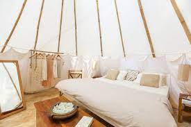 Glamping In Luxury Teepee Tents In South Goa India Tent Glamping Luxury Tents Luxury Glamping
