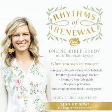 Free bible study guides online. Join The Rhythms Of Renewal Online Bible Study Faithgateway