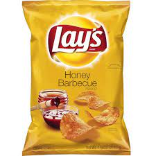 Lay S Honey Barbecue Flavored Potato Chips 7 75oz Honey Barbecue Lays Potato Chips Lays Chips Flavors