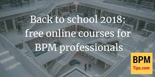 Great course.coursera provides wonderful opportunity for analytics learners through the course.well designed course packed with assignments.just loved every lessons of the course.thank you coursera.☺. Back To School 2018 Free Online Courses For Bpm Professionals Bpm Tips