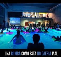Una Rumba Asi Pool Party Dj House Pool Party Summer Night Party