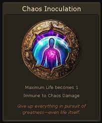 mods that affect chaos inoculation more than life chaos life mod