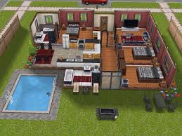 Okay you can use them for inspiration. Sims Freeplay Original Designs This Is A Requested One Story House Design It