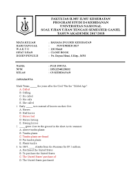 Would you accompany me to the internet ? Contoh Soal Uts Bahasa Inggris Semester 1 Kuliah