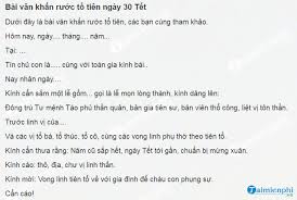 4:15 pham bc 5 505 просмотров. VÄƒn Kháº¥n RÆ°á»›c Ong Ba Tá»• Tien Ngay 30 Táº¿t Ä'on Tá»• Tie Vá» Äƒn Táº¿t Taimie