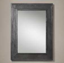 This is an rt facts design and can be built to suit custom measurements. Banded Zinc Mirror