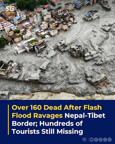A visual analysis of how the Nepal flash flooding unfolded