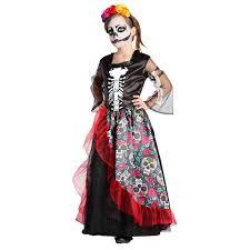 4.2 out of 5 stars. Girl S Day Of The Dead Scary Halloween Dress Costume