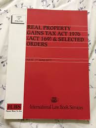 Whether it is from a malaysian citizen to a foreign resident, an employed basically, the rate for this tax is applied when you get a net profit or chargeable gain after selling a property. Real Property Gains Tax Act 1976 Books Stationery Books On Carousell