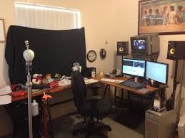 My Current Edit Bay Layout Corner Desk Layout Home Decor