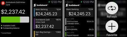 Compare all accounts help me choose. Scotiabank Launches Apple Watch App To View Quick Balances Pics Iphone In Canada Blog