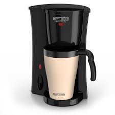 + home products coffee at home: Black Decker Personal Coffee Maker With Travel Mug Black Dcm18 Target