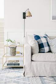 Level the mounting plate on the wall in your desired location and. All About Plug In Wall Sconces And A Roundup Of My Favorites