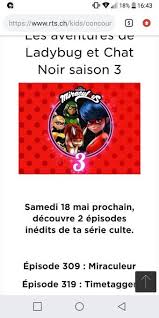La saison 3 de miraculous : Miraculous World Network On Twitter More Good News According To Rts This Upcoming May 18th They Will Be Showing Two Brand New Well One Thanks To Disney Spain Episodes Of Miraculous