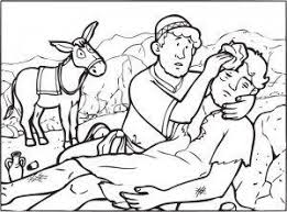 The Good Samaritan Colouring Sunday School Preschool Sunday School Coloring Pages Bible School Crafts