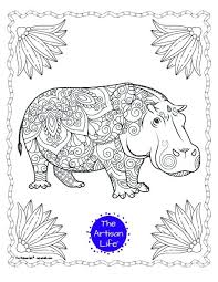 Download these coloring pages for since you all seem to love coloring as much as i do (and always have…) i decided to create a new. 21 Free Animal Coloring Pages For Adults The Artisan Life