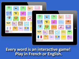 My First App In English And French Pro Ios Ipad Give Your Child Their First Bilingual English French A Educational Apps For Kids Bilingual English Kids App
