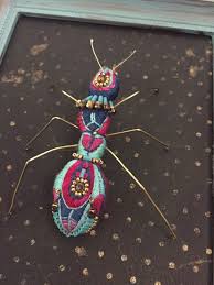 J Ai Le Plaisir De Vous Presenter Cet Article De Ma Boutique Etsy Cadre Insecte Fourmis Geante Artisanat De Bijoux Etsy Insectes
