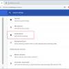 Chrome Settings Content