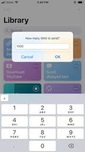 Place your finger on top of the number and hold for a moment, then release. How To Text Blast In Ios This Shortcut Lets You Sms Bomb Any Number From Iphone Text Blast How To Text Sms