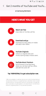 If you have vlc media player on your computer, you may be able to use it to download videos from youtube. Youtube Premium Samsung Members