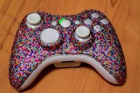 Bedazzled Controller To Make Sure No One Else Plays With It Nerdy Xbox Controller Game Console Xbox