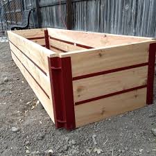 This project combines a large, raised garden bed with a privacy wall to create a sheltered location for growing plants as well as displaying garden art. 15 Raised Bed Corner Brackets Qty 4 Grow It Now