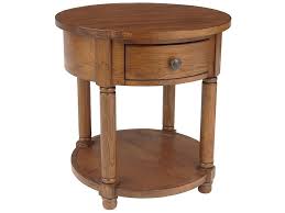 Shop target for wood end & side tables you will love at great low prices. Broyhill Furniture Attic Heirlooms Round End Table With Shelf Find Your Furniture End Tables