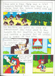 Sonic the Red Riding Hood pg 1 by KatarinatheCat18 -- Fur Affinity [dot] net