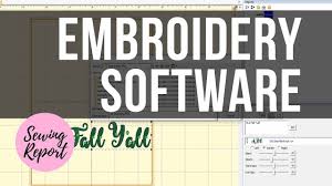 Embroidery Designs Fonts Using Embrilliance Express Free Software Sewing Report Youtu Machine Embroidery Tutorials Embroidery Software Embroidery Designs