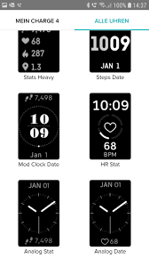 Das europaweit einzigartige sortiment bietet eine riesige auswahl zum uhren selber bauen, reparieren oder restaurieren. Gelost Clockfaces Zifferblatter Der Charge 4 Fitbit Community