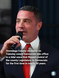 🔗 https://l.syracuse.com/sgq6oy For the first time in nearly half a  century, Democrats have taken control of the Onondaga County Legislature.  In a surprise “blue wave,” Democrats won all six contested Legislature seats