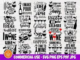 Download Drinking Svg Bundle Wine Svg Cut Files Graphic By Tonisartstudio Creative Fabrica