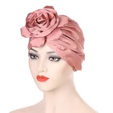 2024 Turban floral en satin pour femmes: Élégant Hijab Headscarf pour la  perte de cheveux