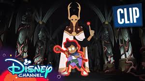 Before the emperor could start in on his profanity laden tirade, the angel slammed her bow into the oh, of course! Luz Battles The Emperor The Owl House Disney Channel Youtube