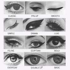 Names And Styles Of Eye Makeup Are As Varied As Their Looks Wear A New Look Each Day Eye Makeup Makeup Names Makeup