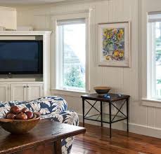 Bead Board For Family Room Grey Walls Living Room Living Room Wall Beadboard