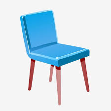 Blue Chair Cartoon Illustration Hand Drawn Chair Illustration Red Chair Legs Soft Cushion Creative Furniture Illustration Blue Chair Png Transparent Clipart Red Chair Blue Chair Wicker Dining Chairs
