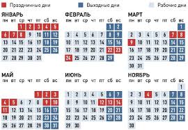 Сегодня стало известно, что рабочие дни между майскими праздниками станут выходными. Grafik Vyhodnyh Dnej V 2020 Godu