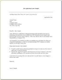How To Write A Cover Letter For A Job Application Examples Vincegray2014
