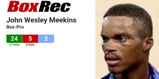 BoxRec: John Wesley Meekins