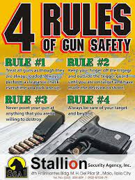 Jul 21, 2021 · gun safety rules card printable / free gun safety rules printable the four rules for firearm safety are the foundation of responsible gun handlings and are an essential part of gun culture. Gun Safety Rules Poster Hse Images Videos Gallery