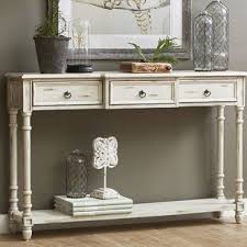 Console Sofa And Entryway Tables You Ll Love Wayfair Antique Console Table Farmhouse Console Table Console Table Decorating