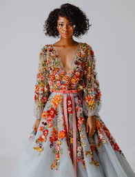 Indigo/dusty blue ombre swan glitter engagement or wedding dress, waves horsehair dress, gina glitter waves blue wedding dress stylishbrideaccs 5 out of 5 stars (4,165) sale price $420.75 $ 420.75 $ 495.00 original price $495.00 (15% off. Trending Now The Embroidered Wedding Dress These Colorful Floral Gowns Are Turning Heads Green Wedding Shoes