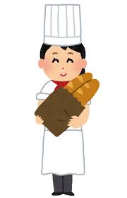 パン屋さんのイラスト（女性） | かわいいフリー素材集 いらすとや