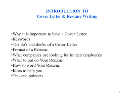 Even if a potential em. 1 Cover Letter And Resume Writing To Get You Noticed Ppt Download