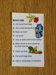Lunch Task Analysis Task Analysis Special Education Resources Life Skills
