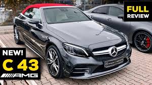 2020 Mercedes Amg C43 Cabriolet New Facelift V6 Full Review Brutal Sound Interior Exterior 4matic Youtube