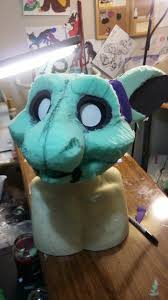 Airbrushed wolf fursuit head for adults oneandonlycostumes. Angel Dragon Head Base Fursuit Furry Fursuit Head Dragon Fursuit