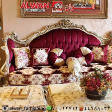 alwan furnishing qatar on instagram الافضل و الانسب الى منزلك اجود انواع الخشب الزان و الاقمشه التركيه العالميه يتكون الطقم من 14 قطه 3 كنب كبير 4 كراسى مف